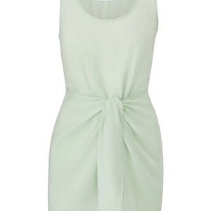 The D.K. Mini dress in cupro